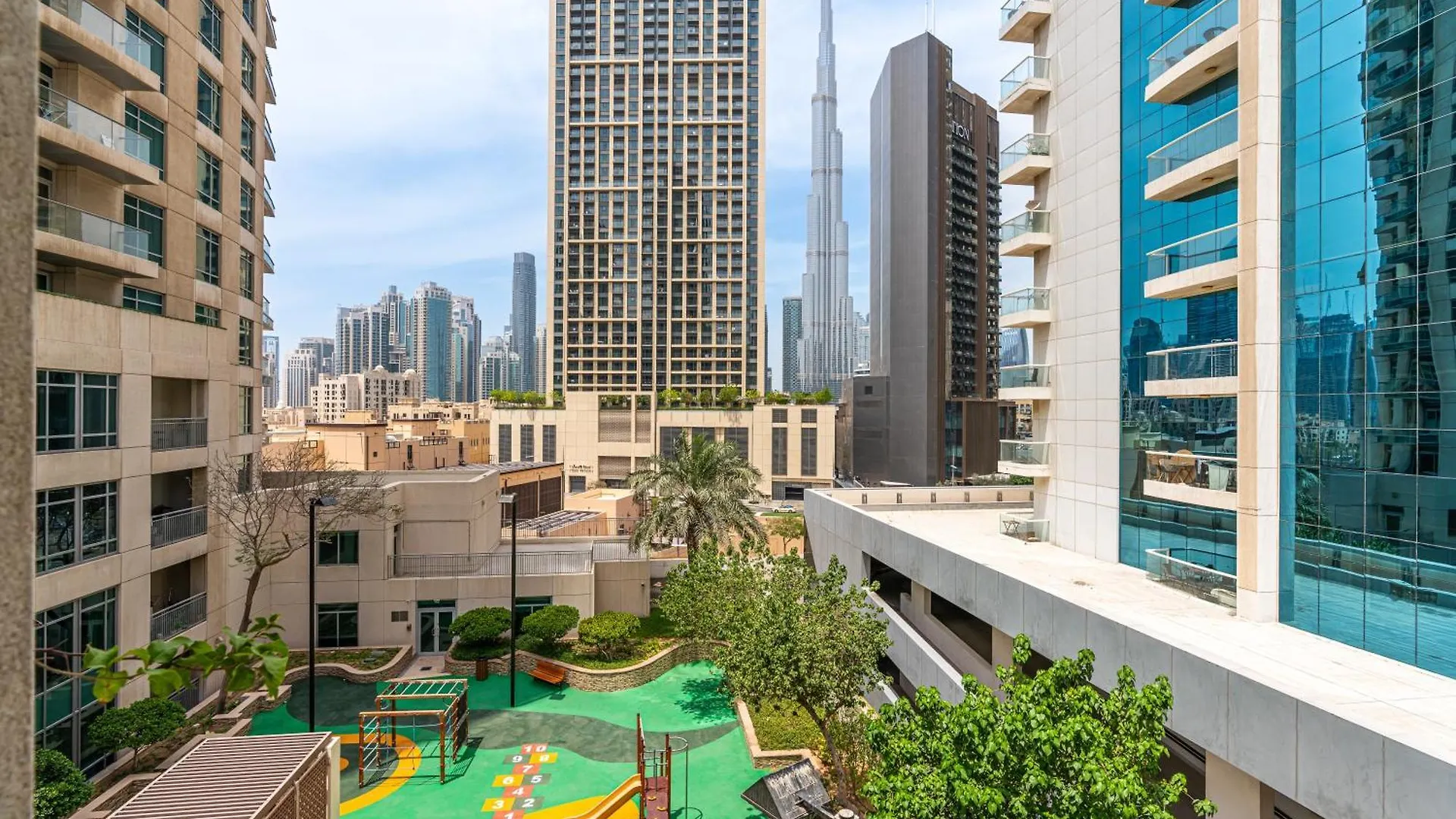 Апартаменты Vibrant 1Br Apt With Burj Khalifa View Дубай