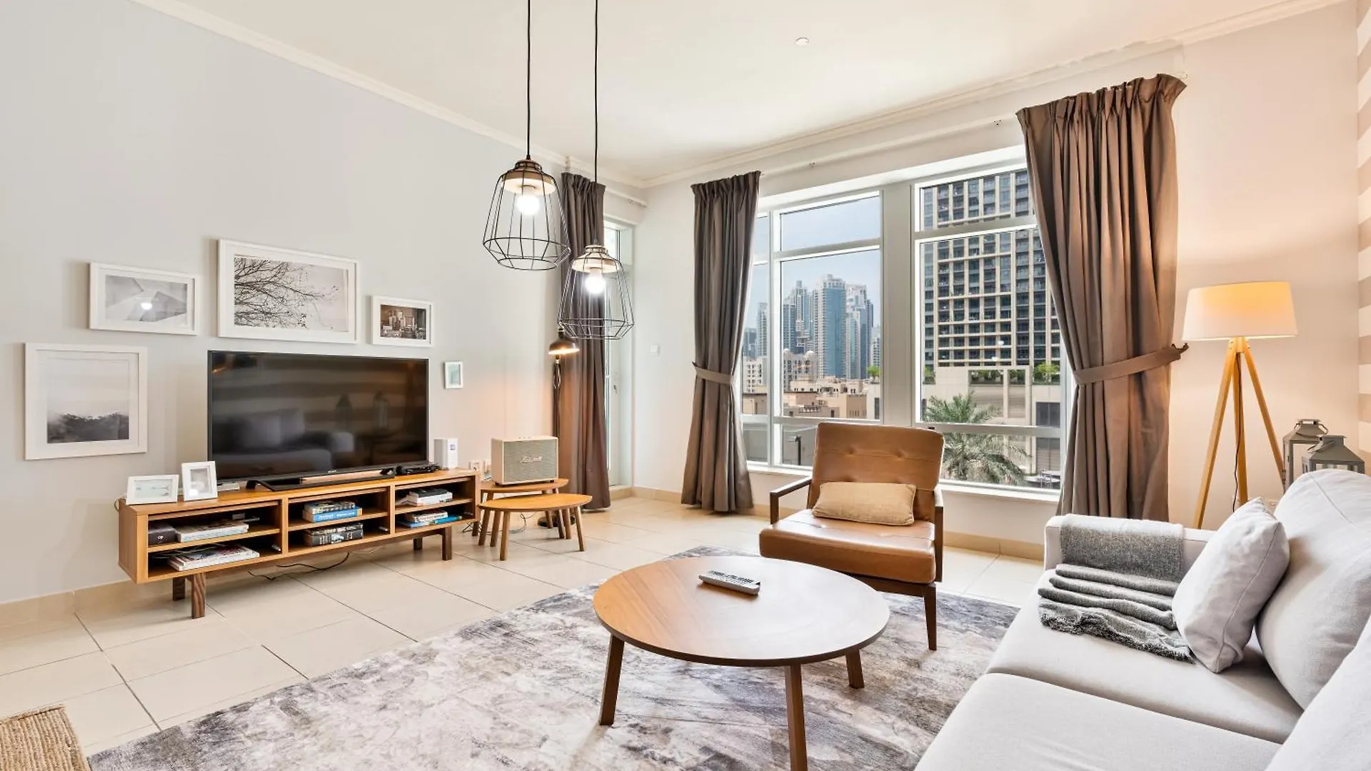 Апартаменты Vibrant 1Br Apt With Burj Khalifa View Дубай